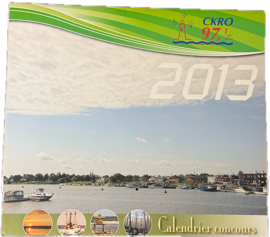 Calendrier CKRO 2013